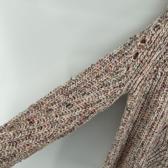 Heartloom chunky cozy knit sweater Alysha crew neck slouchy speckled small EUC - Picture 6 of 14